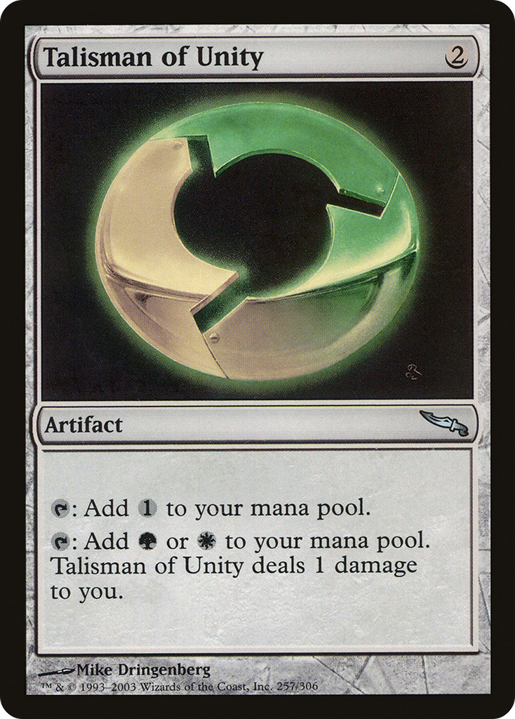 Magic: The Gathering - Talisman of Unity - Mirrodin