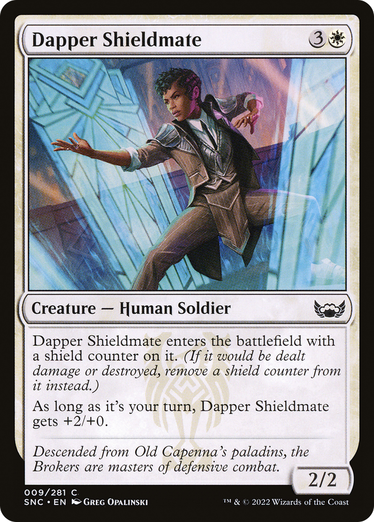 Magic: The Gathering - Dapper Shieldmate - Streets of New Capenna