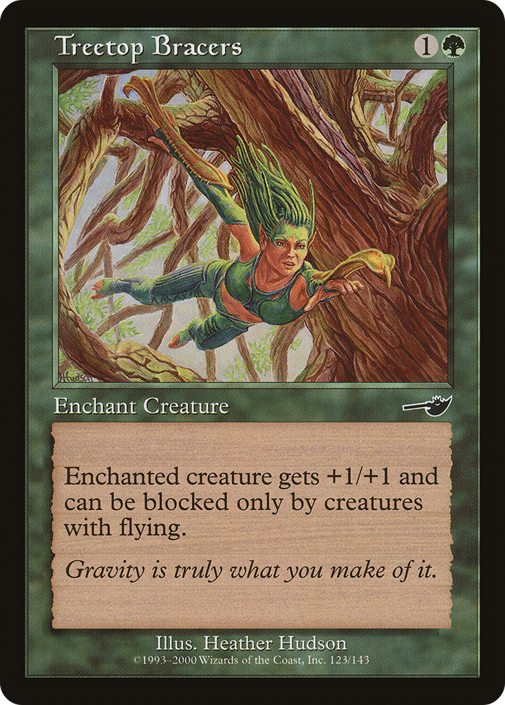 Magic: The Gathering - Treetop Bracers - Nemesis