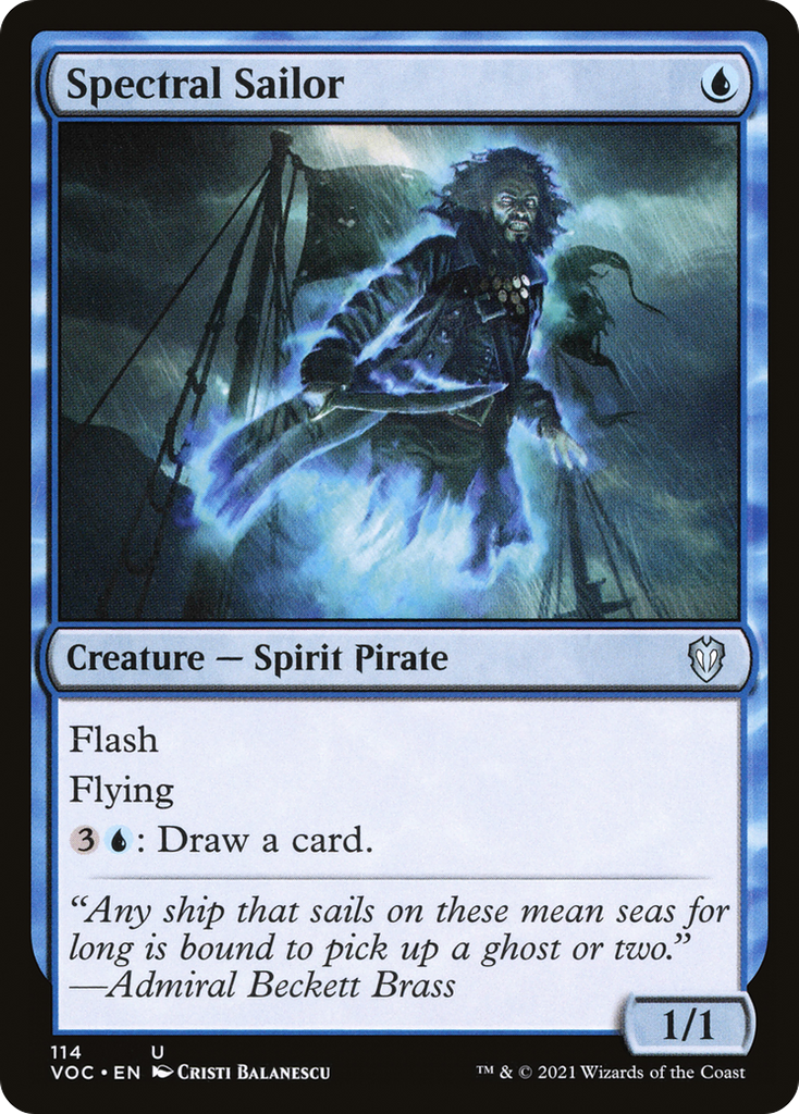 Magic: The Gathering - Spectral Sailor - Crimson Vow Commander