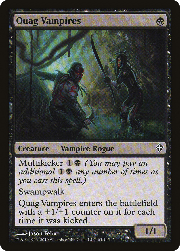Magic: The Gathering - Quag Vampires - Worldwake