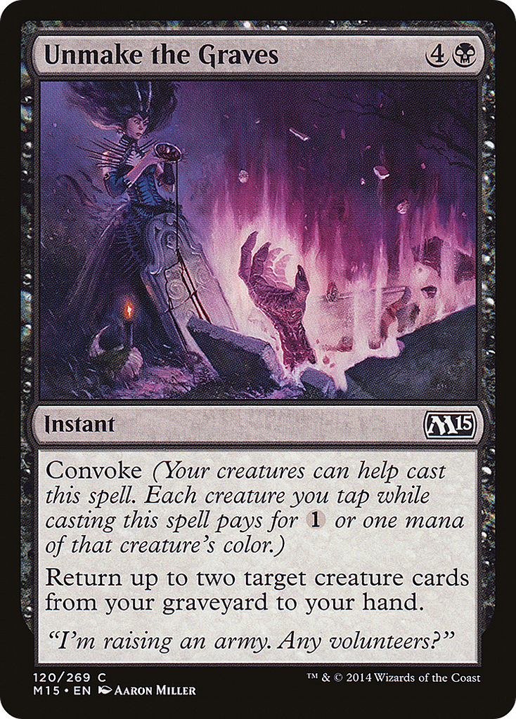 Magic: The Gathering - Unmake the Graves - Magic 2015