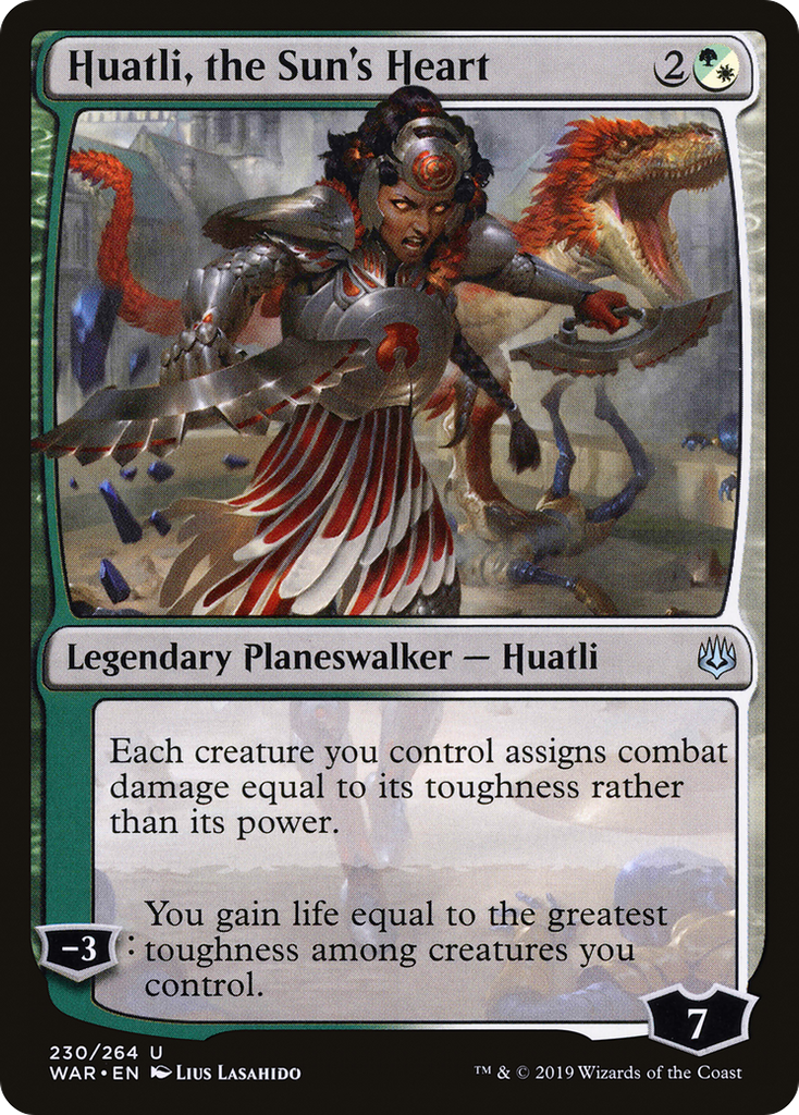 Magic: The Gathering - Huatli, the Sun's Heart - War of the Spark