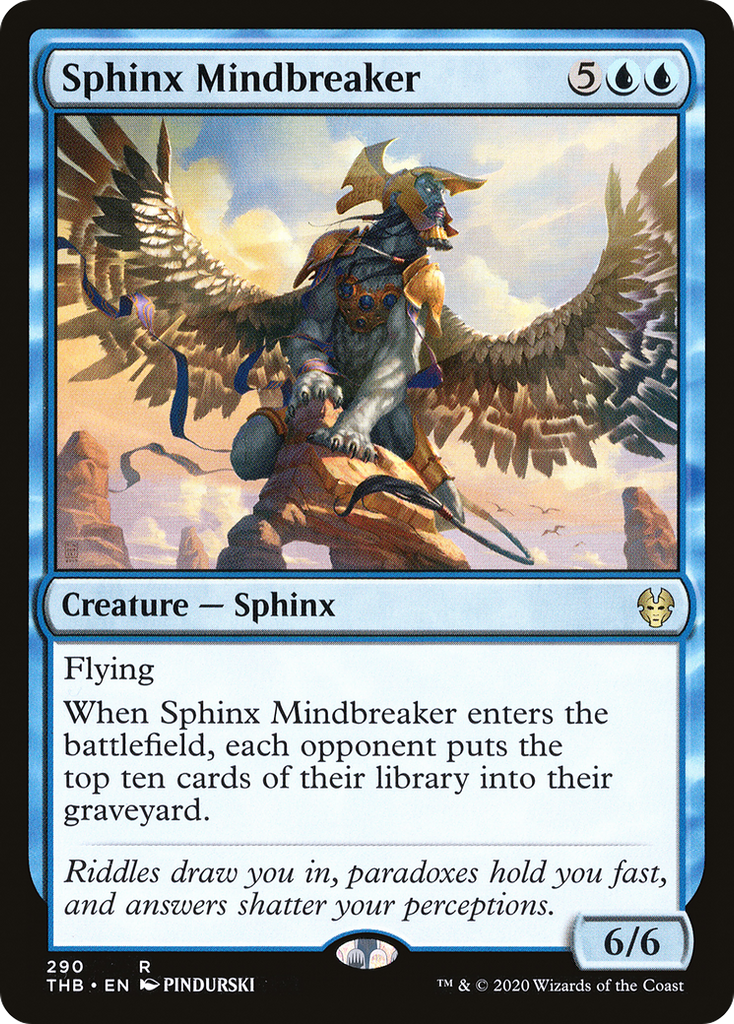 Magic: The Gathering - Sphinx Mindbreaker - Theros Beyond Death