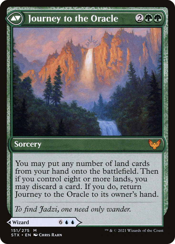 Magic: The Gathering - Jadzi, Oracle of Arcavios // Journey to the Oracle - Strixhaven: School of Mages