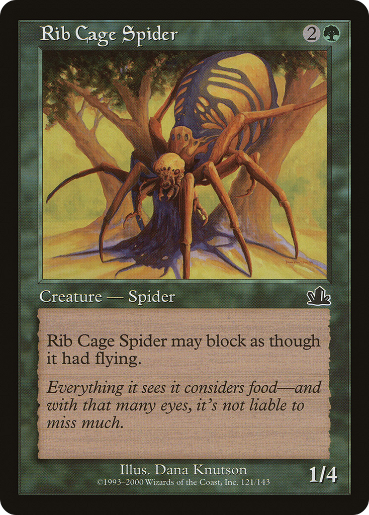 Magic: The Gathering - Rib Cage Spider - Prophecy