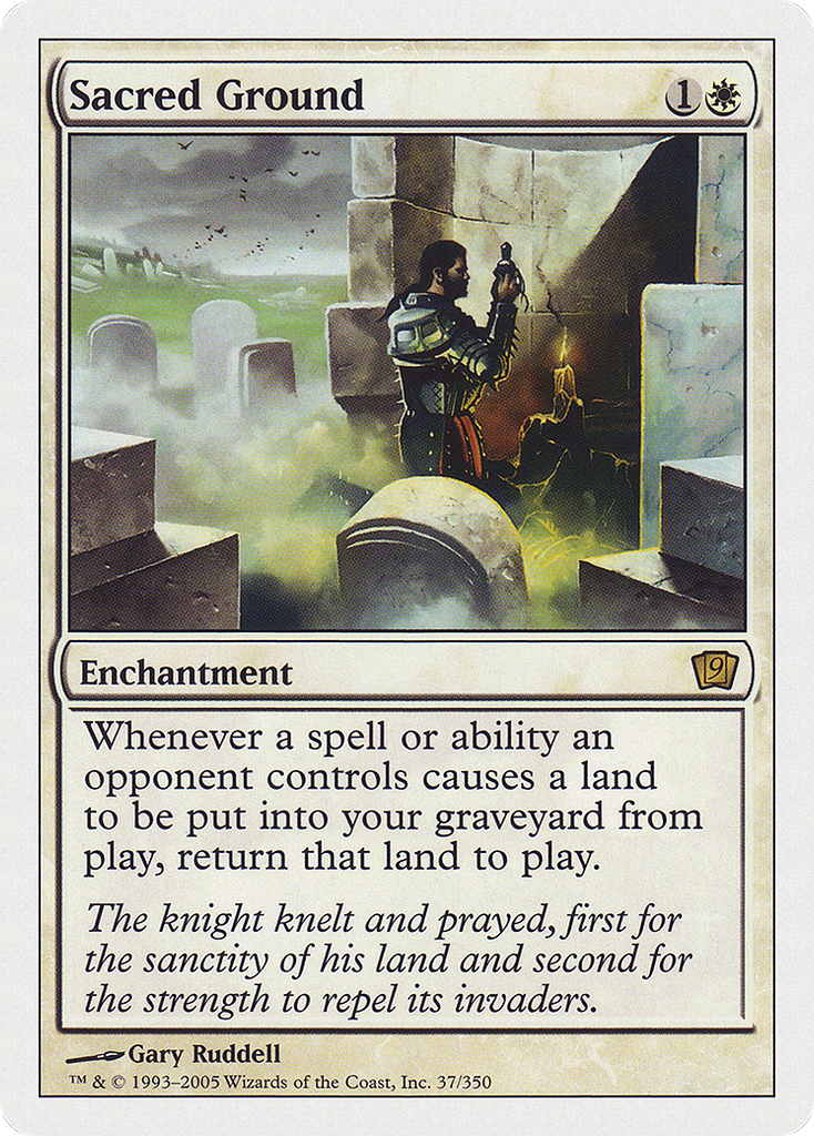 Magic: The Gathering - Sacred Ground - Ninth Edition