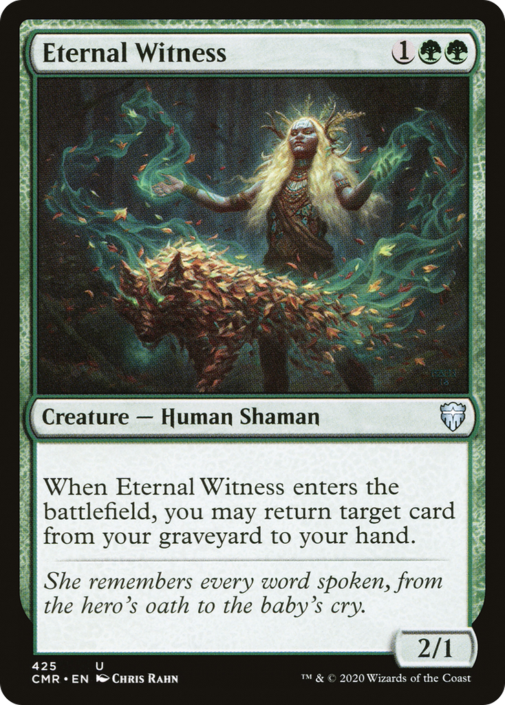 Magic: The Gathering - Eternal Witness - Commander Legends