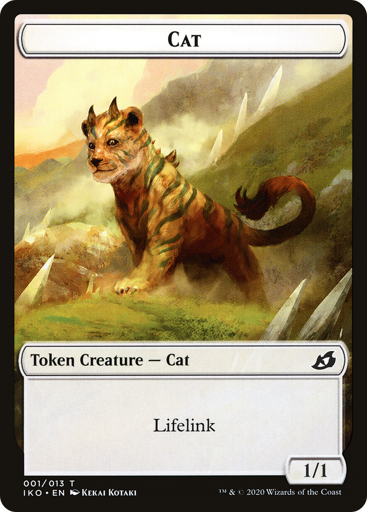 Magic: The Gathering - Cat Token - Ikoria: Lair of Behemoths Tokens