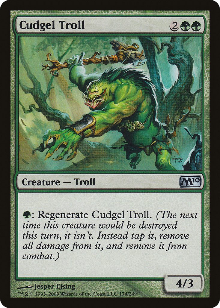 Magic: The Gathering - Cudgel Troll - Magic 2010
