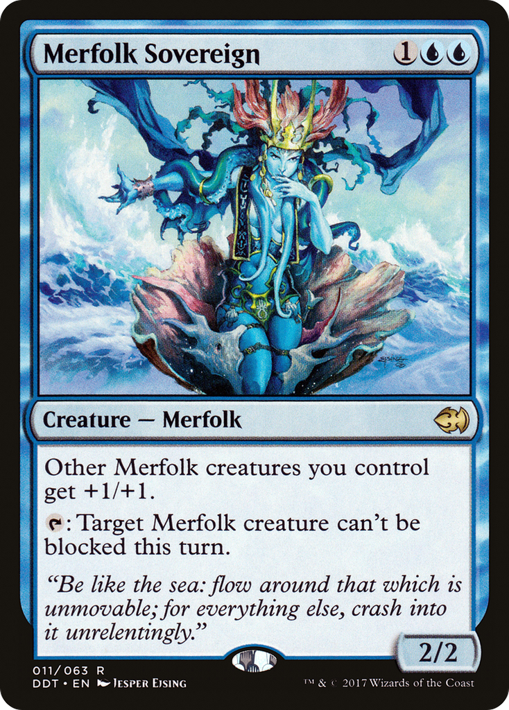 Magic: The Gathering - Merfolk Sovereign - Duel Decks: Merfolk vs. Goblins