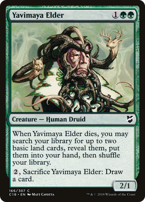 Magic: The Gathering - Yavimaya Elder - Commander 2018