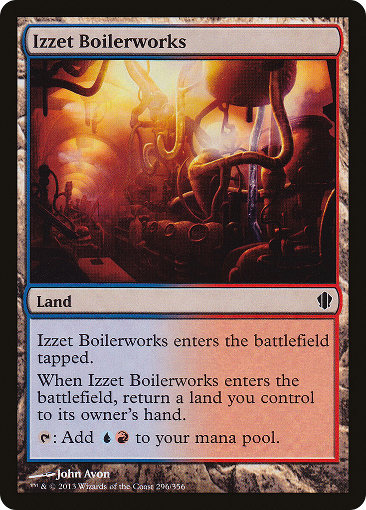 Magic: The Gathering - Izzet Boilerworks - Commander 2013