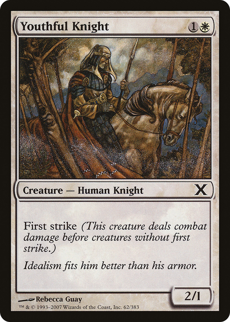 Magic: The Gathering - Youthful Knight - Tenth Edition