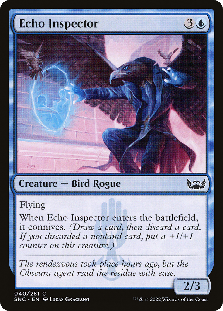 Magic: The Gathering - Echo Inspector Foil - Streets of New Capenna