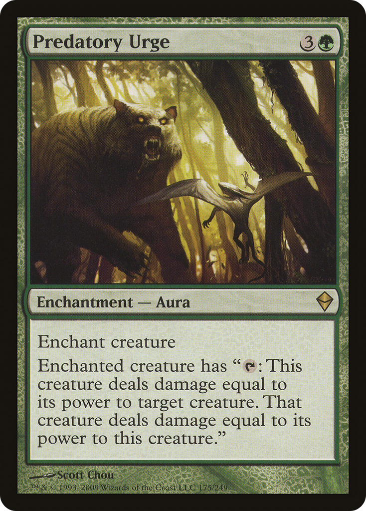 Magic: The Gathering - Predatory Urge - Zendikar