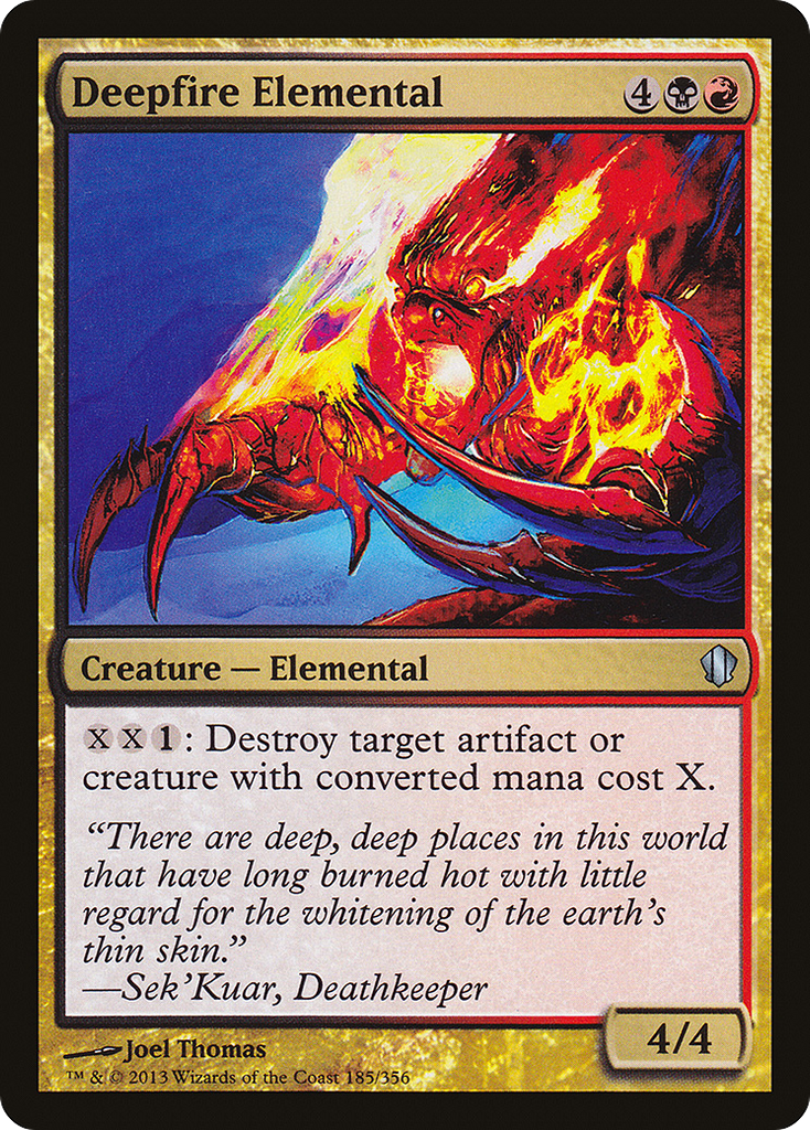 Magic: The Gathering - Deepfire Elemental - Commander 2013