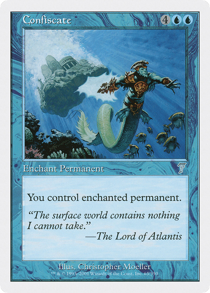 Magic: The Gathering - Confiscate - Seventh Edition