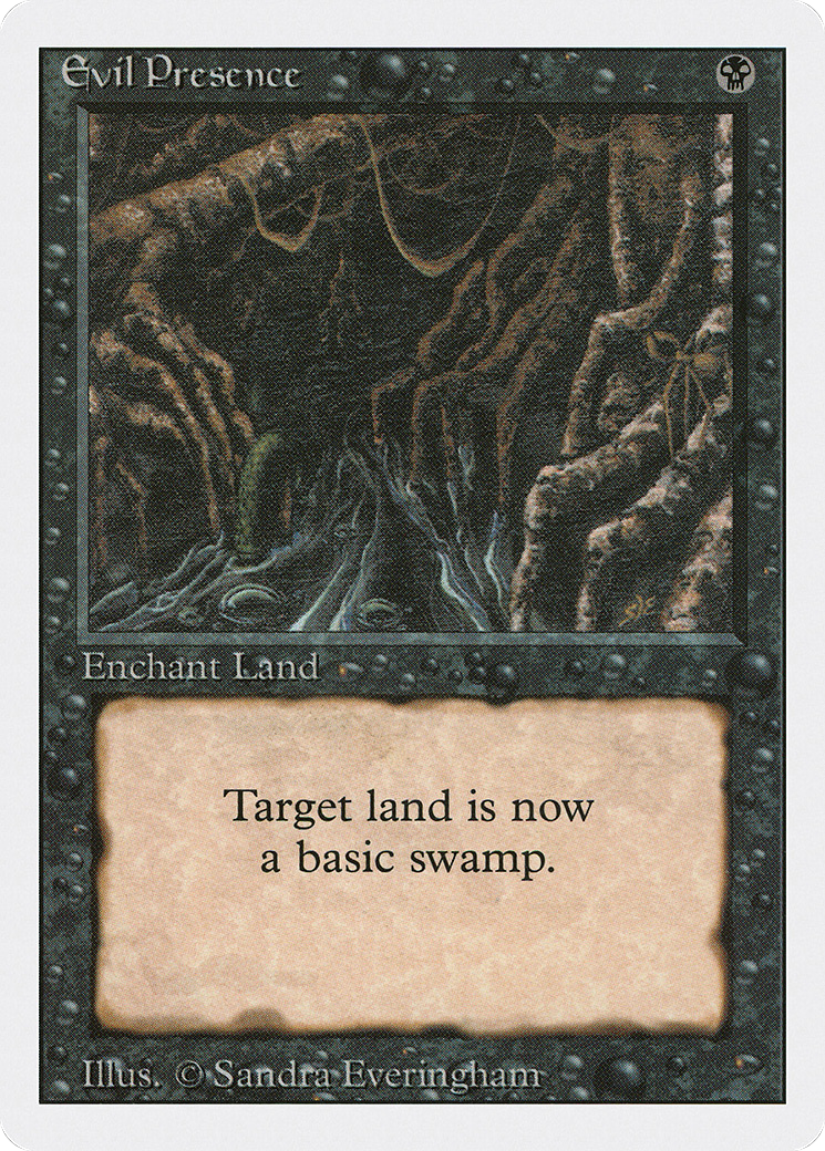 Magic: The Gathering - Evil Presence - Revised Edition