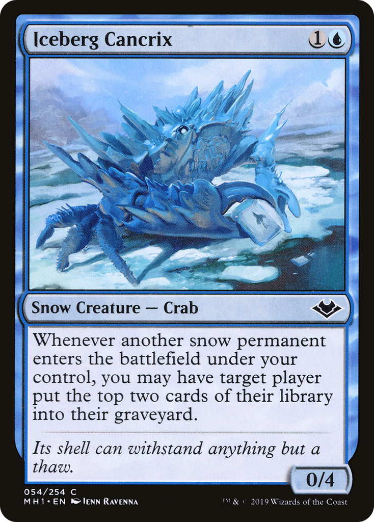 Magic: The Gathering - Iceberg Cancrix Foil - Modern Horizons