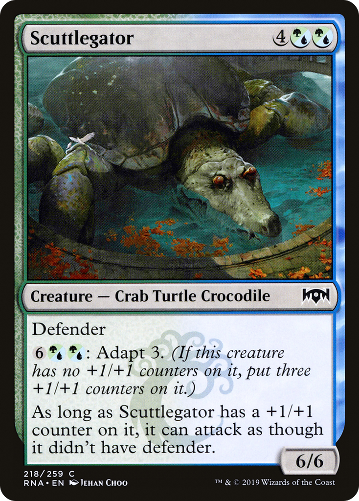 Magic: The Gathering - Scuttlegator - Ravnica Allegiance