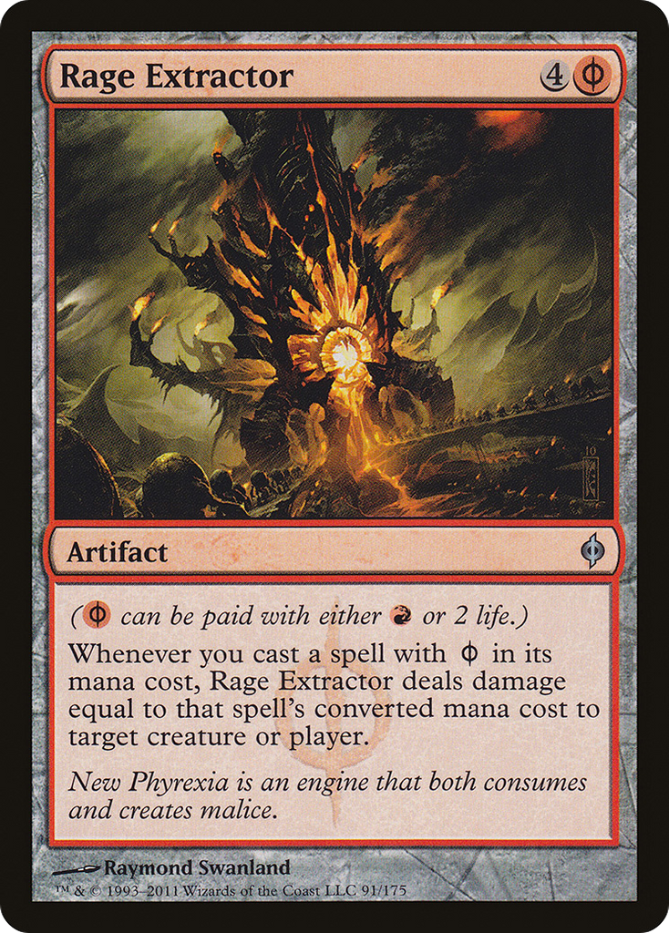 Magic: The Gathering - Rage Extractor - New Phyrexia