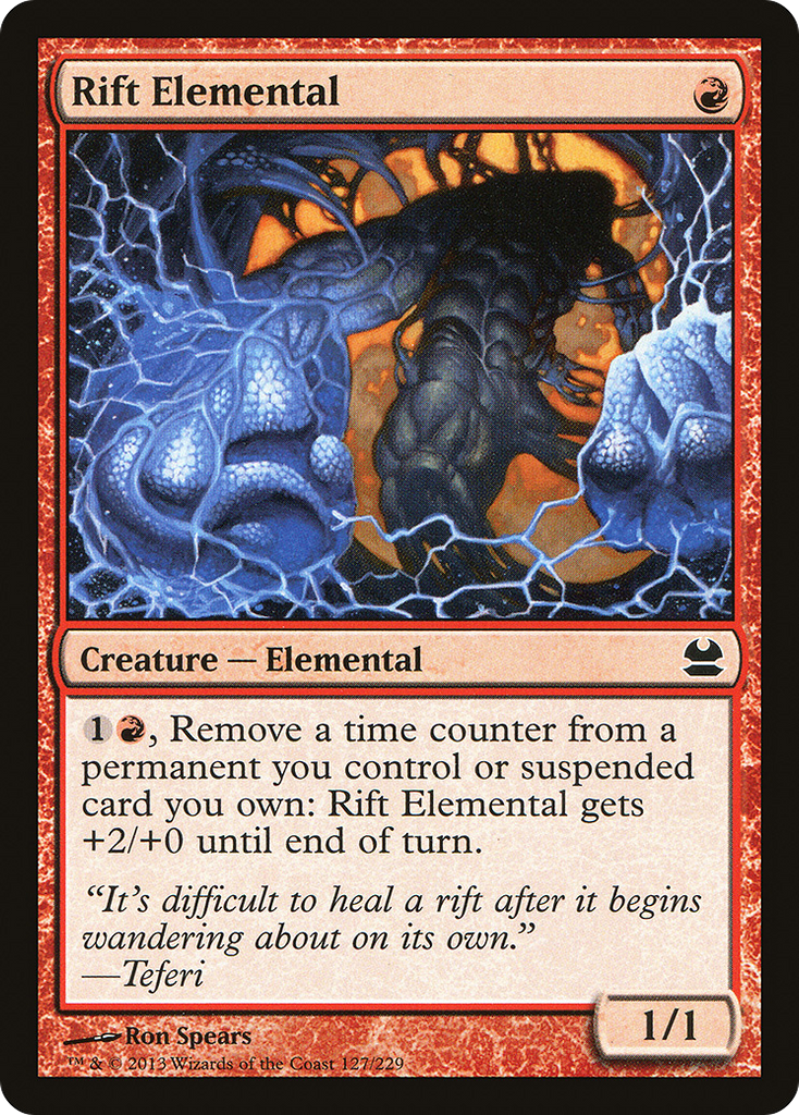 Magic: The Gathering - Rift Elemental - Modern Masters