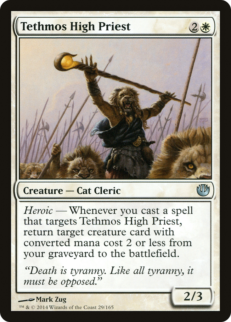 Magic: The Gathering - Tethmos High Priest - Journey into Nyx