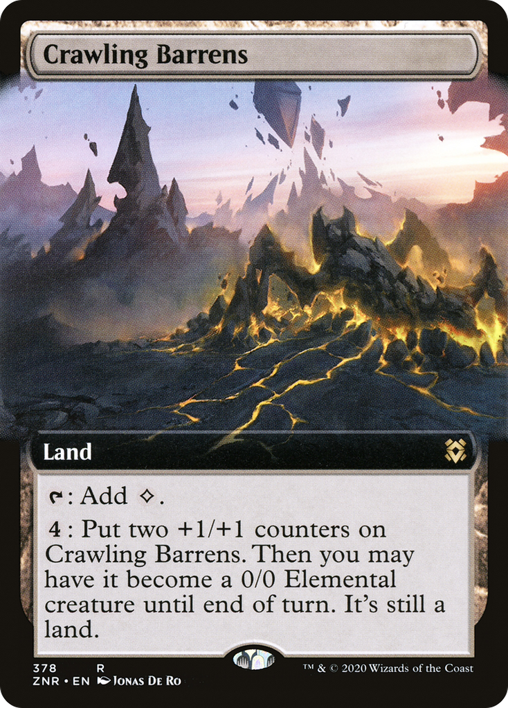 Magic: The Gathering - Crawling Barrens - Zendikar Rising