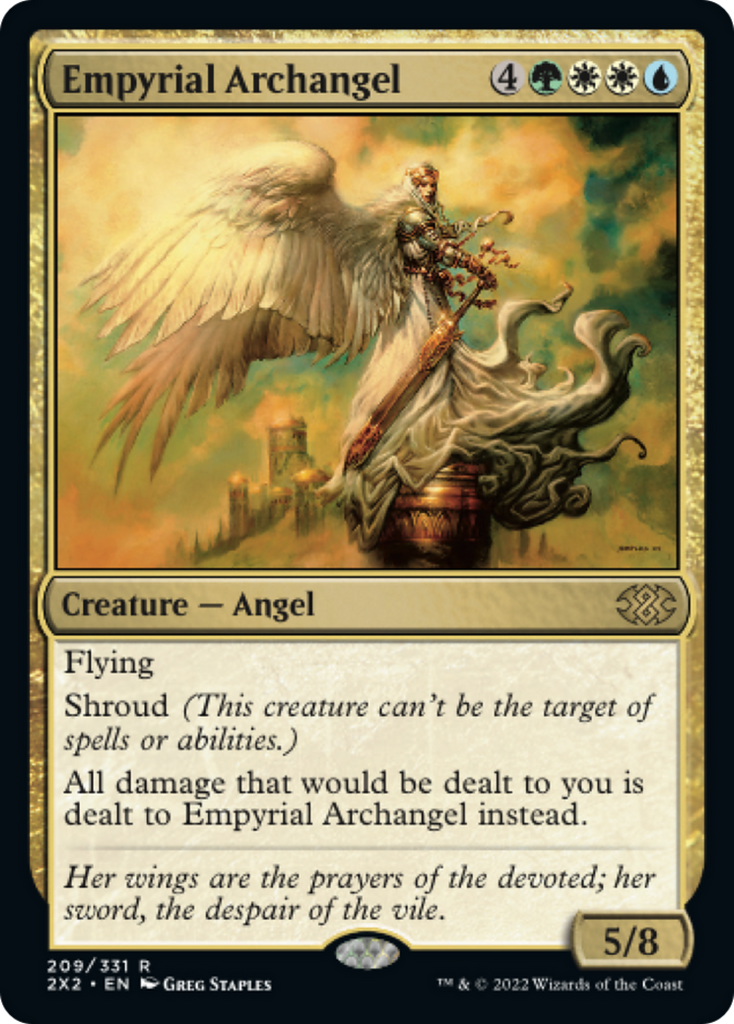 Magic: The Gathering - Empyrial Archangel - Double Masters 2022