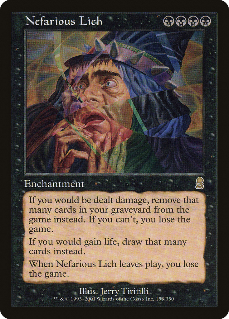 Magic: The Gathering - Nefarious Lich - Odyssey