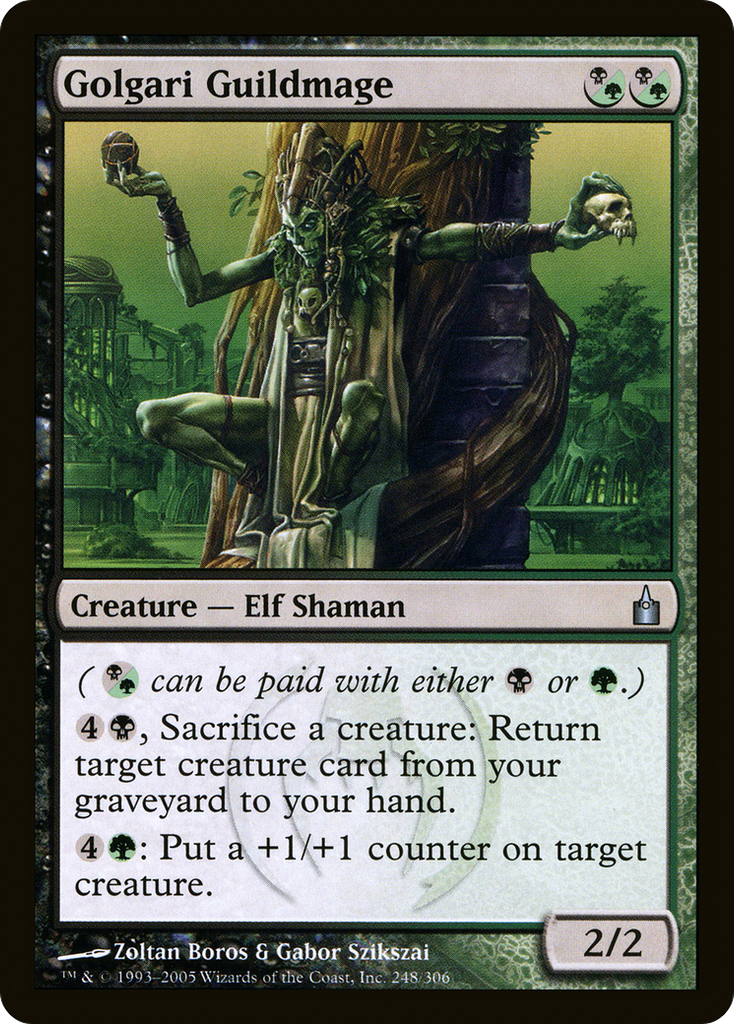 Magic: The Gathering - Golgari Guildmage - Ravnica: City of Guilds