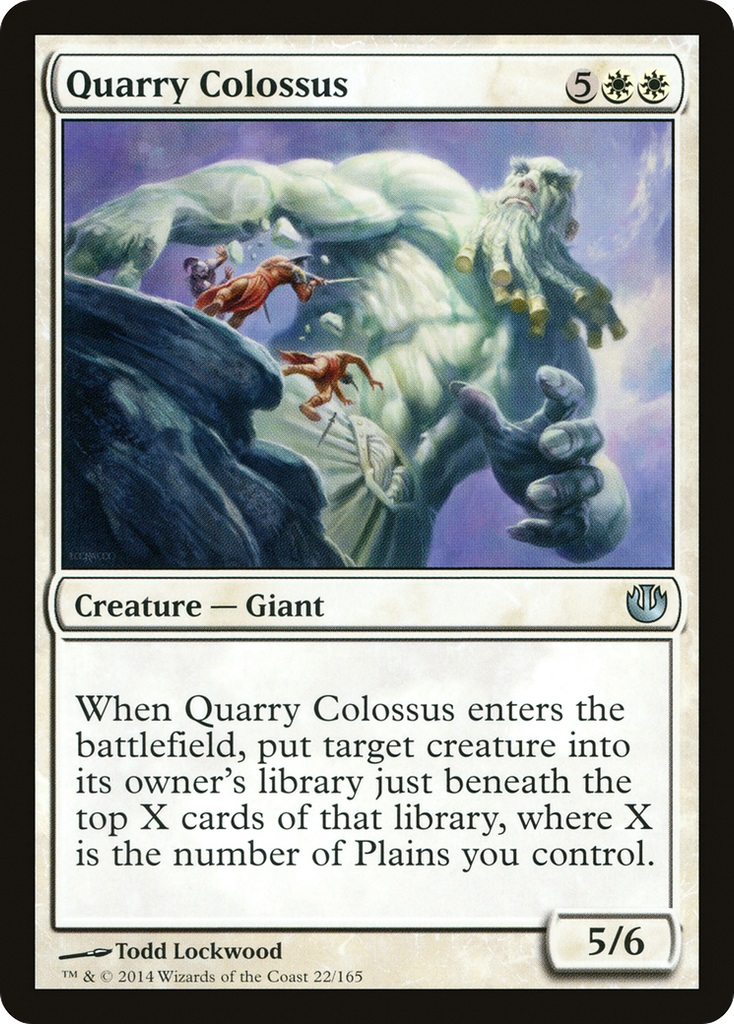 Magic: The Gathering - Quarry Colossus - Journey into Nyx
