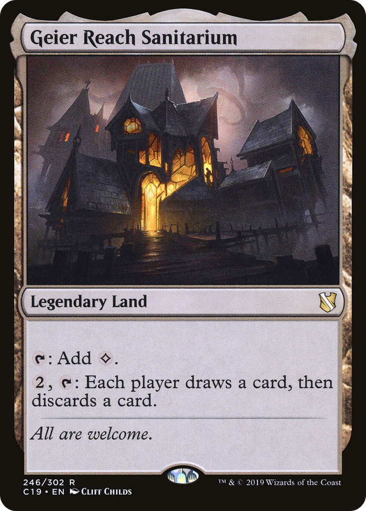 Magic: The Gathering - Geier Reach Sanitarium - Commander 2019