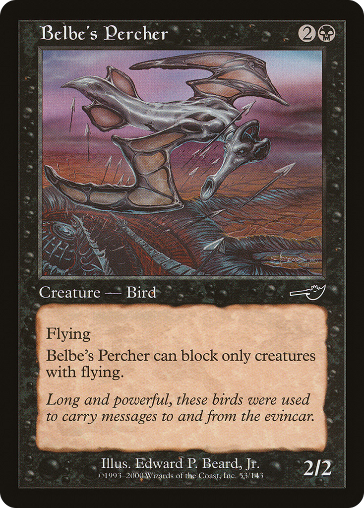 Magic: The Gathering - Belbe's Percher - Nemesis