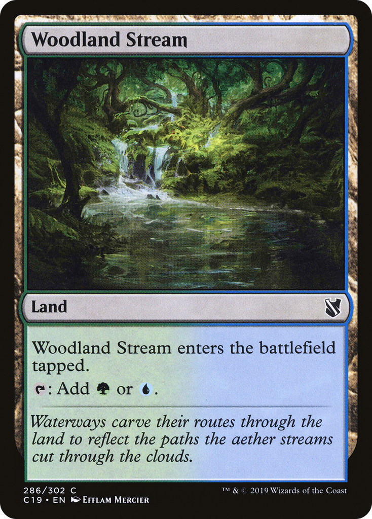 Magic: The Gathering - Woodland Stream - Commander 2019