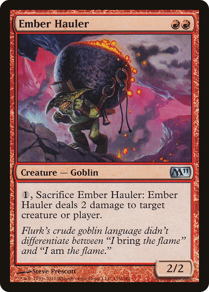 Magic: The Gathering - Ember Hauler - Magic 2011