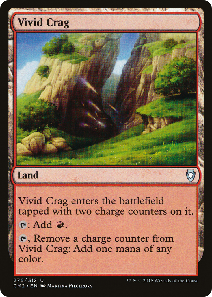 Magic: The Gathering - Vivid Crag - Commander Anthology Volume II