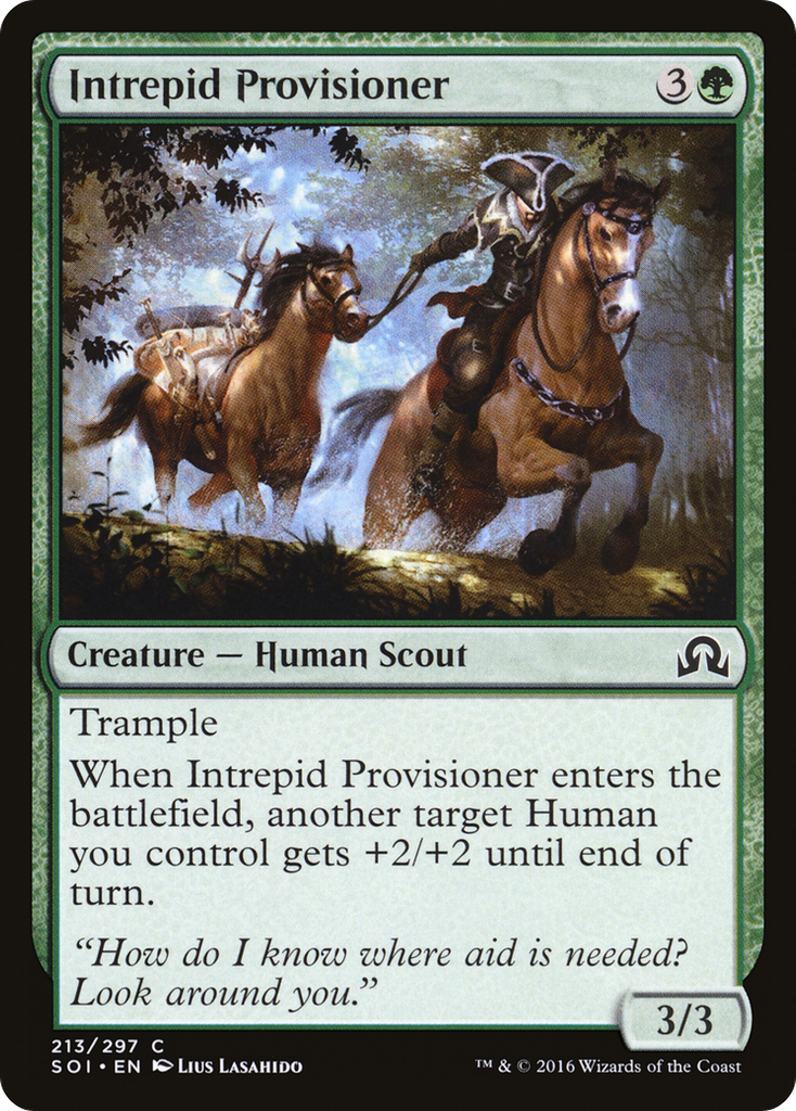 Magic: The Gathering - Intrepid Provisioner - Shadows over Innistrad