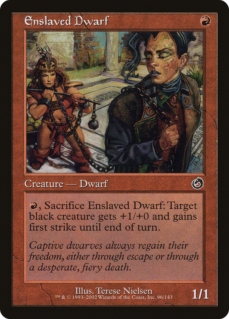 Magic: The Gathering - Enslaved Dwarf - Torment