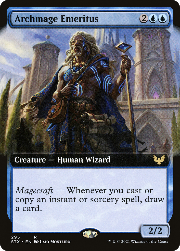 Magic: The Gathering - Archmage Emeritus Foil - Strixhaven: School of Mages