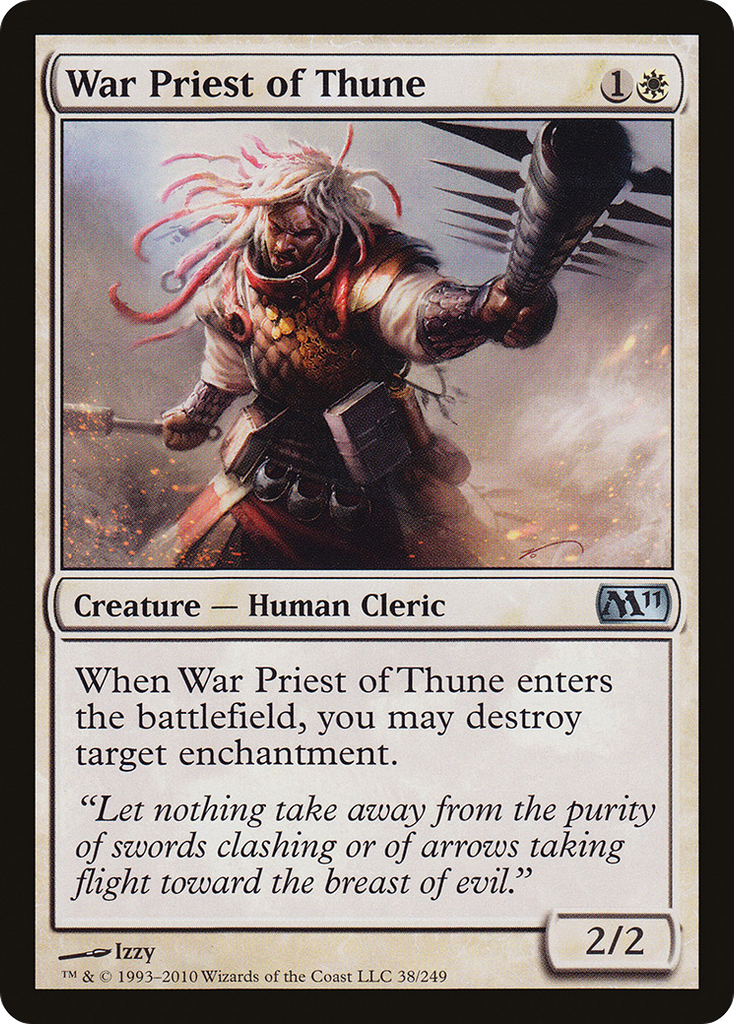 Magic: The Gathering - War Priest of Thune - Magic 2011