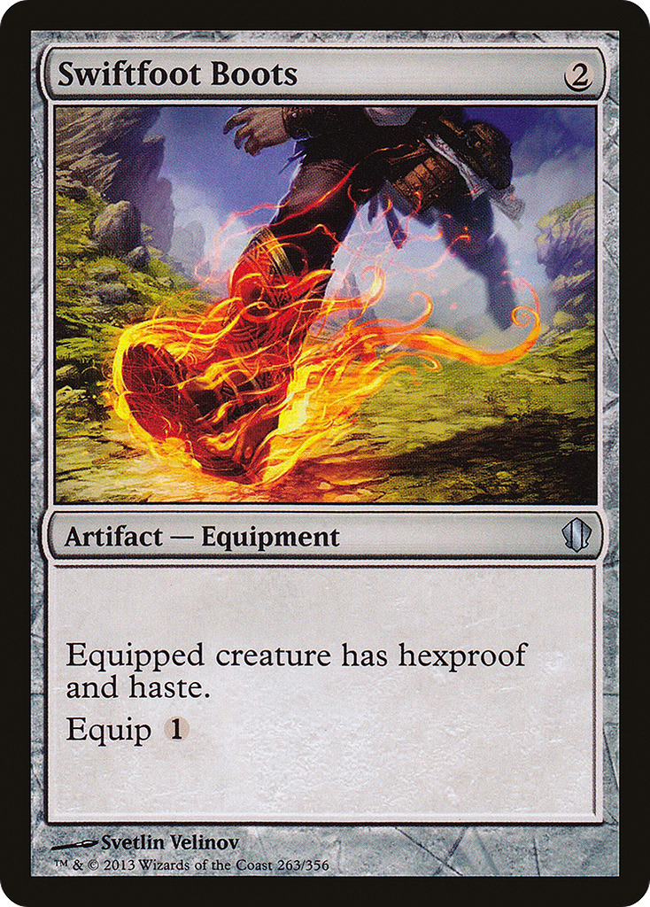 Magic: The Gathering - Swiftfoot Boots - Commander 2013