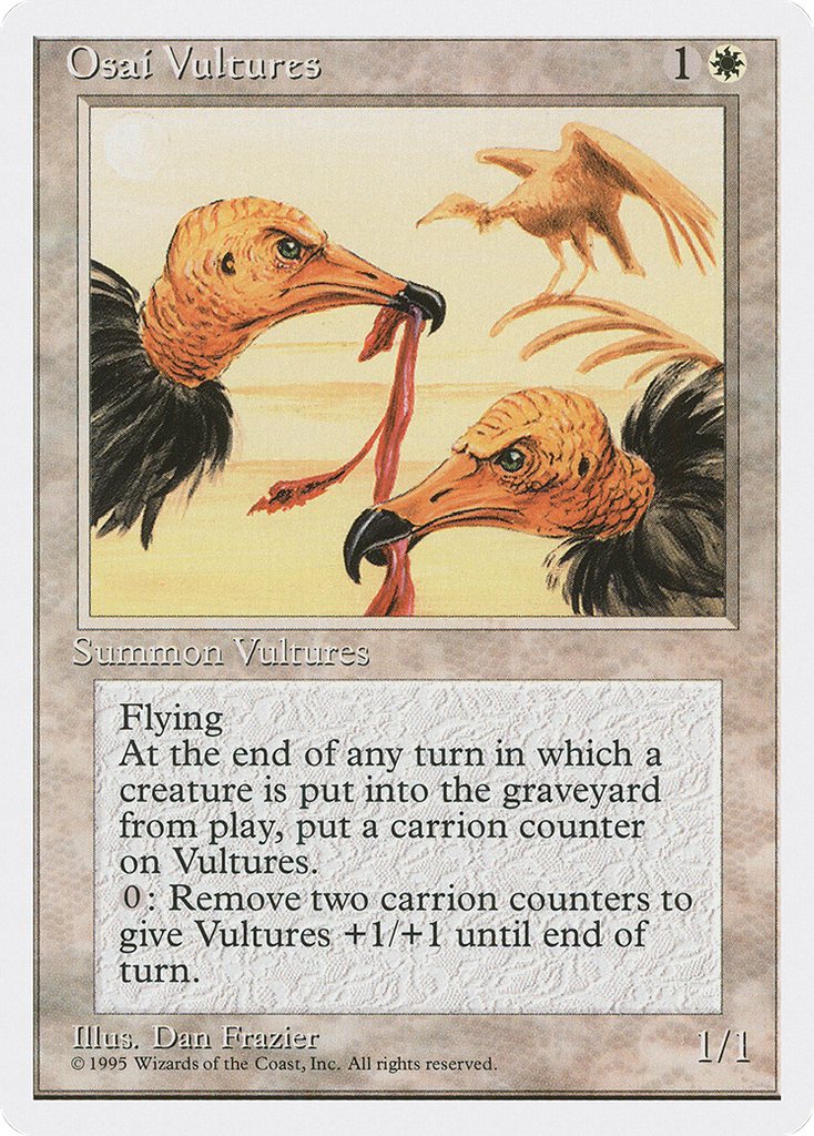 Magic: The Gathering - Osai Vultures - Fourth Edition