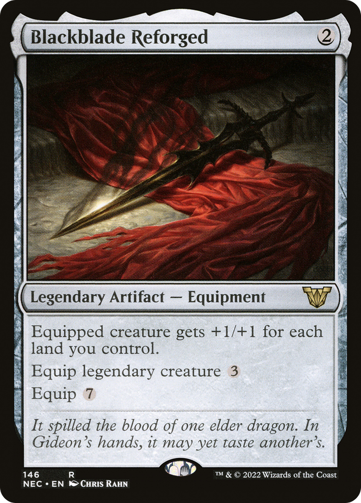 Magic: The Gathering - Blackblade Reforged - Neon Dynasty Commander