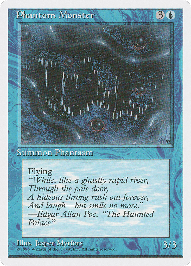 Magic: The Gathering - Phantom Monster - Fourth Edition