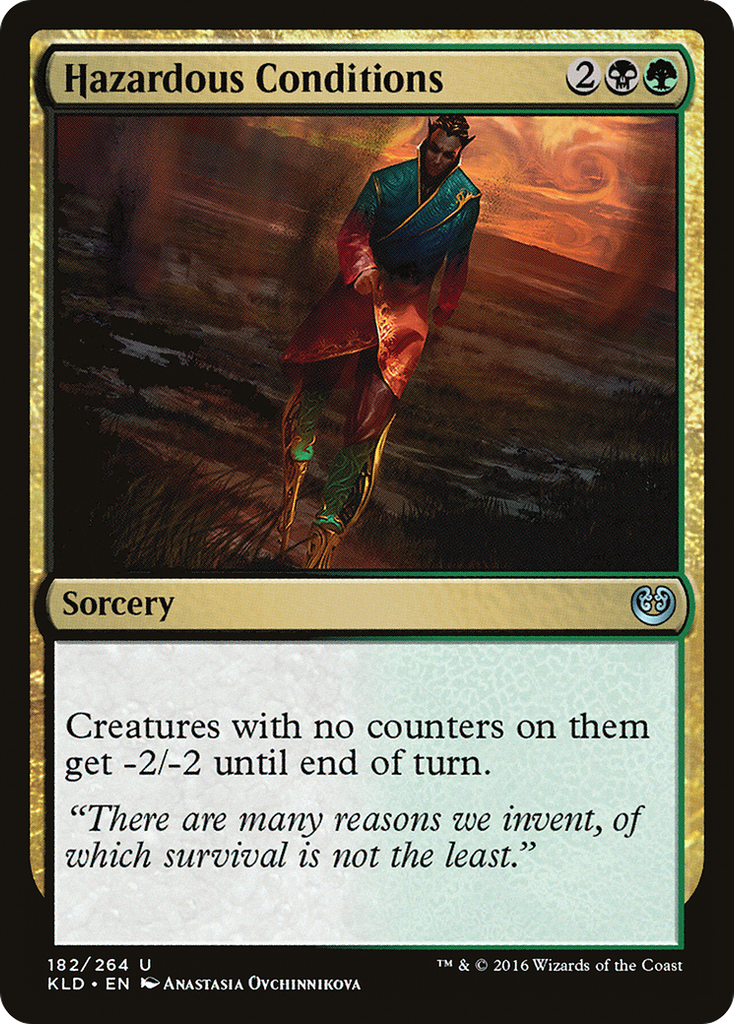 Magic: The Gathering - Hazardous Conditions - Kaladesh