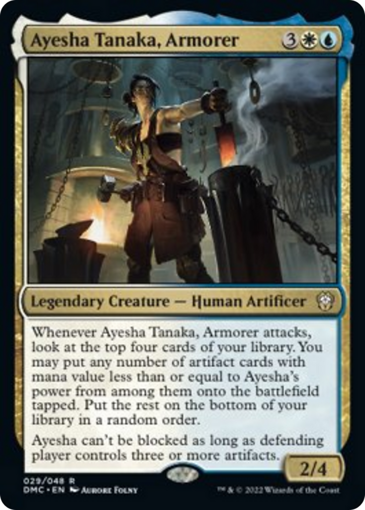 Magic: The Gathering - Ayesha Tanaka, Armorer - Dominaria United Commander