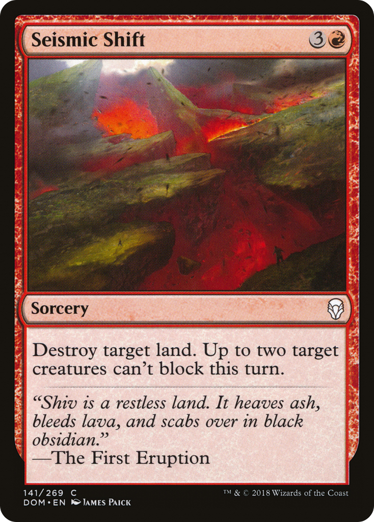 Magic: The Gathering - Seismic Shift - Dominaria