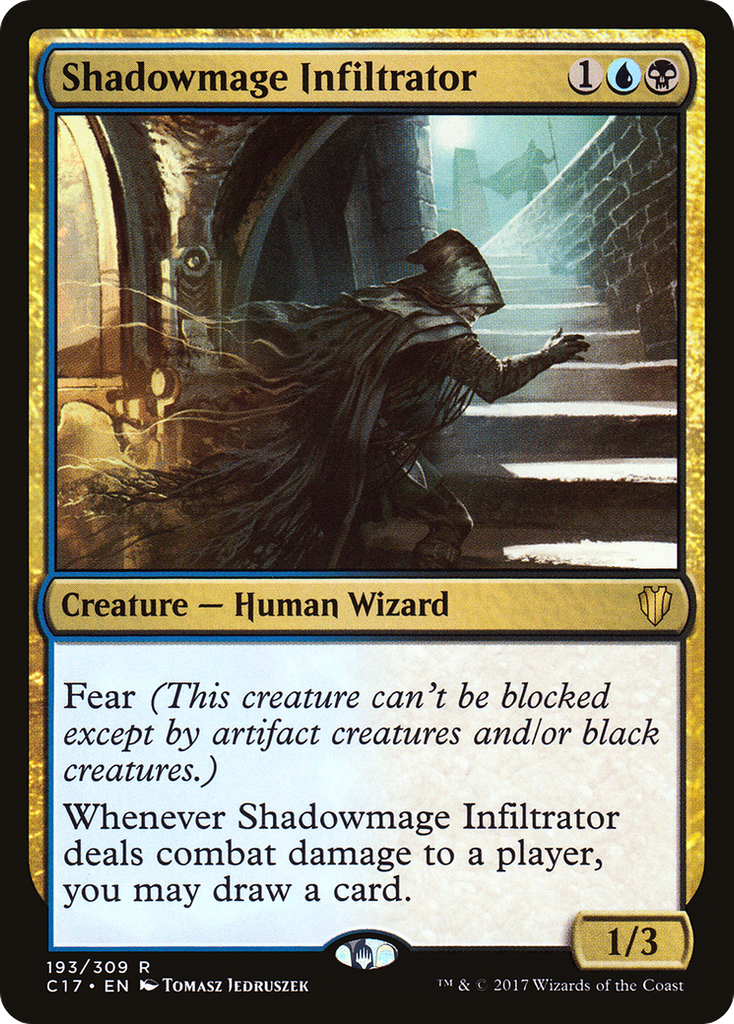 Magic: The Gathering - Shadowmage Infiltrator - Commander 2017
